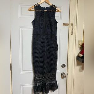 Romeo and Juliet couture black dress